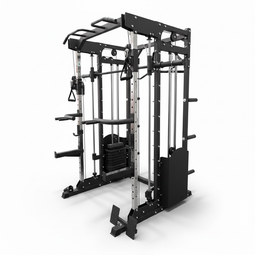 10 in 1 Professional Power Rack  Hybrid Strength & Functional Training Platform