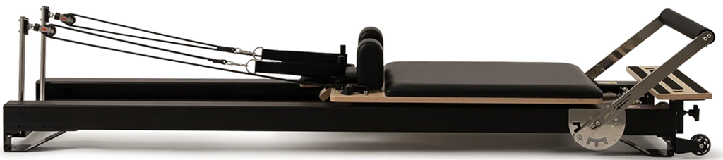 Commercial White Aluminium Pilates Reformer