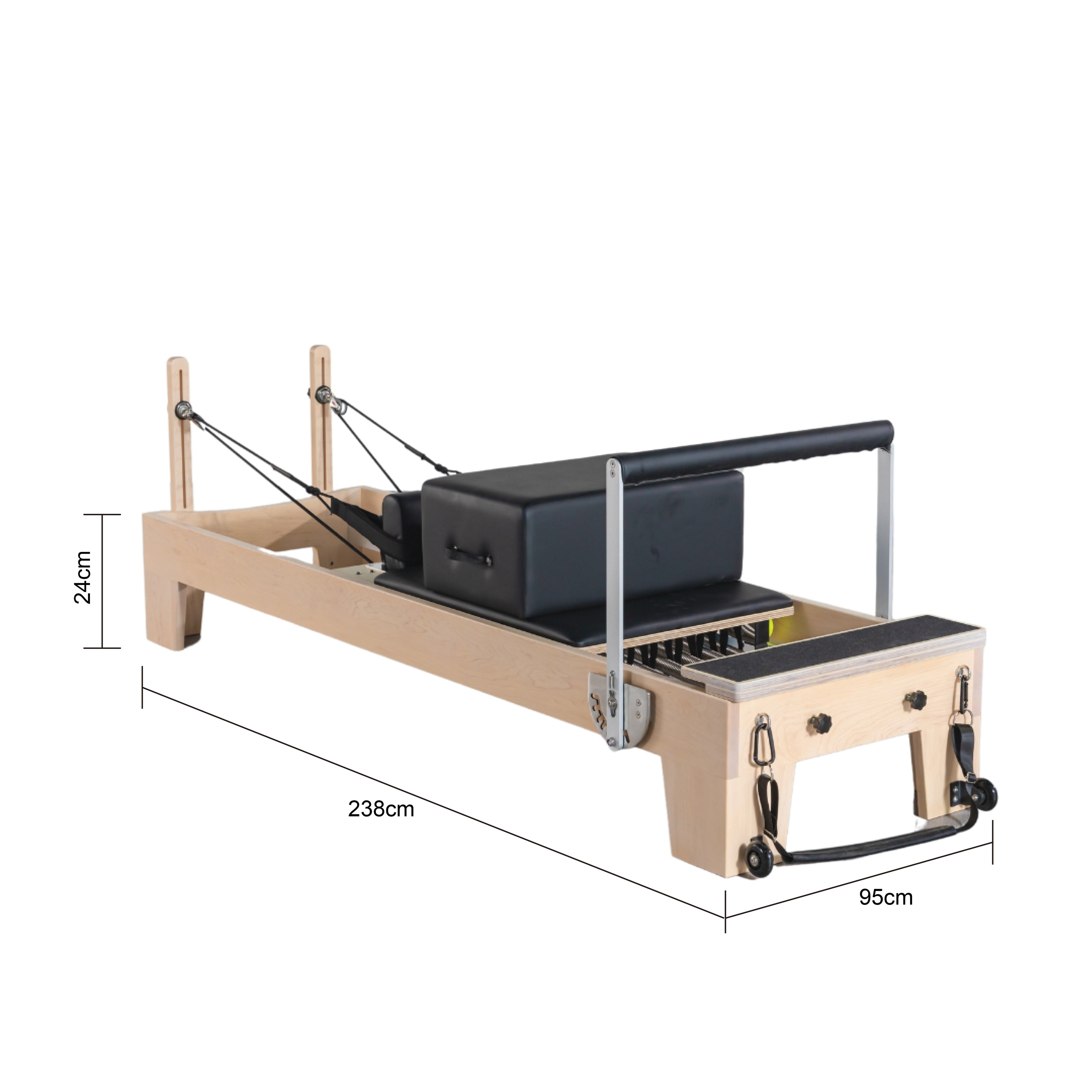Pilates reformer dimensions and size specifications