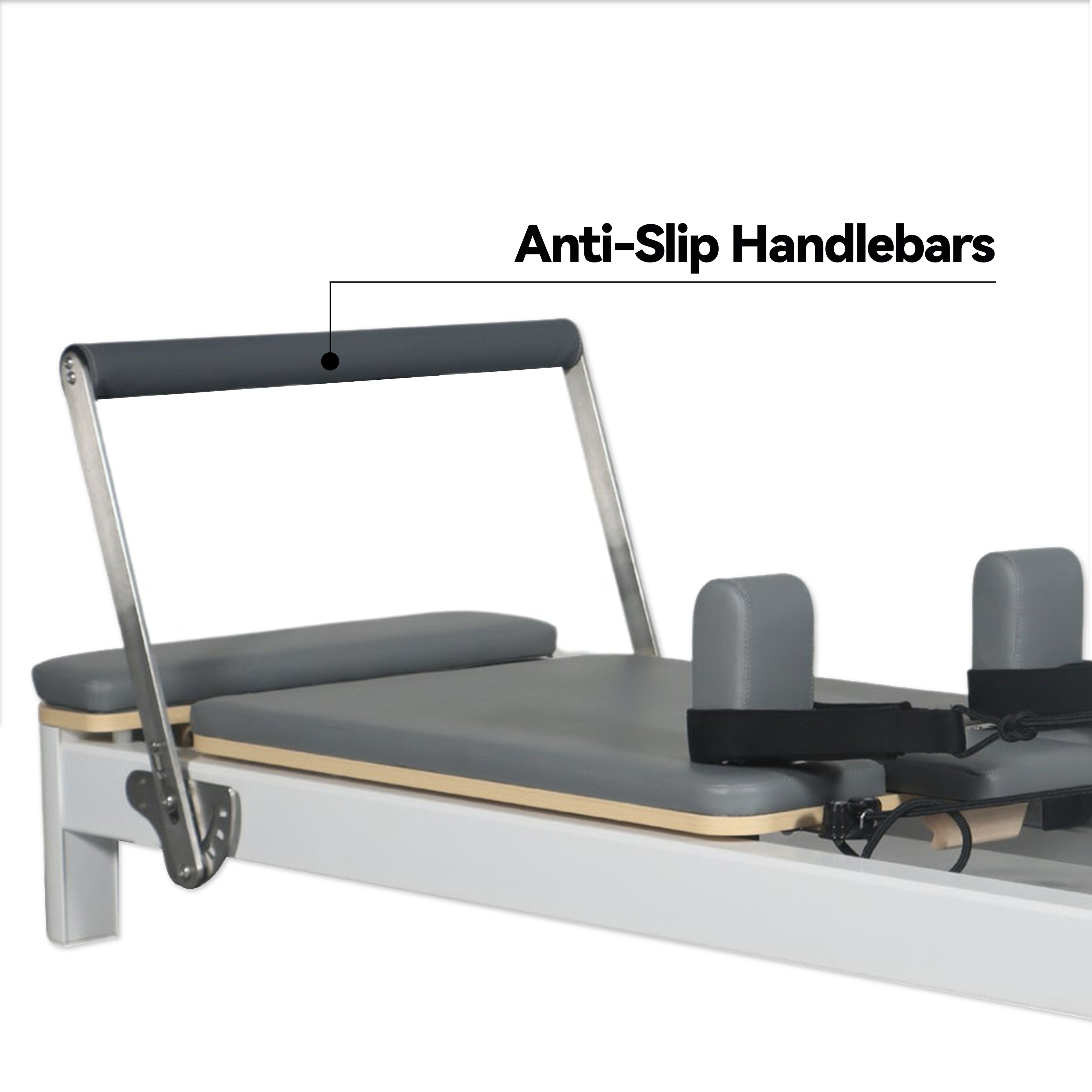Oli Joy Premium Aluminium-Frame Pilates Reformer – Spring Resistance Machine for Home & Studio