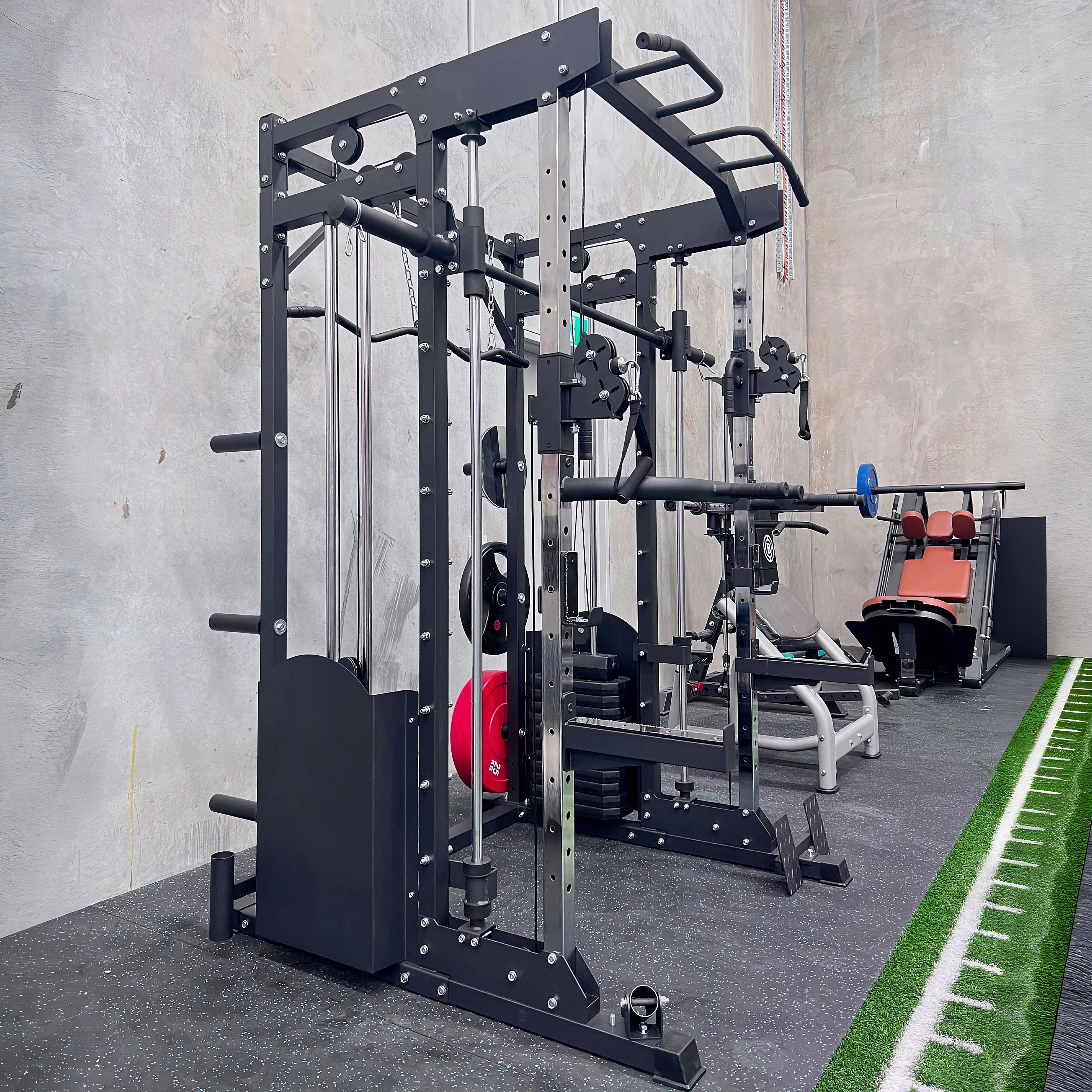 10 in 1 Professional Power Rack  Hybrid Strength & Functional Training Platform