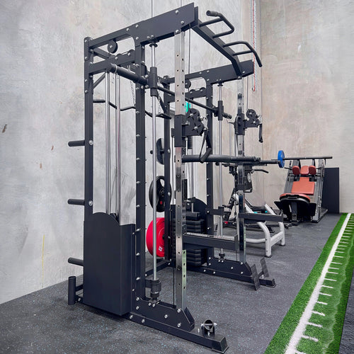 10 in 1 Professional Power Rack  Hybrid Strength & Functional Training Platform