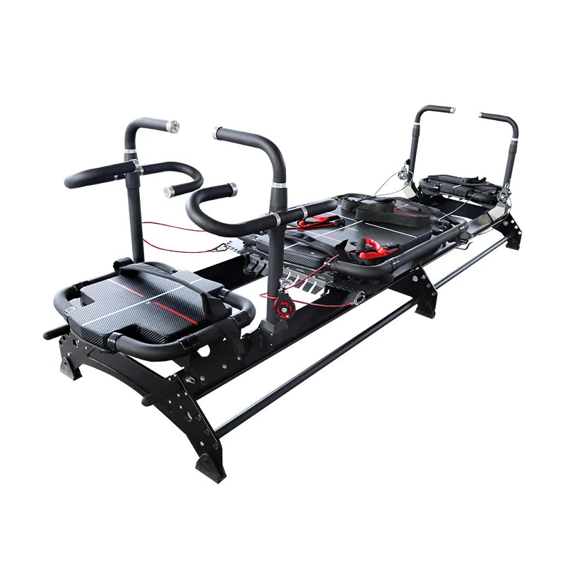 Commercial Black Aluminium Pilates Reformer